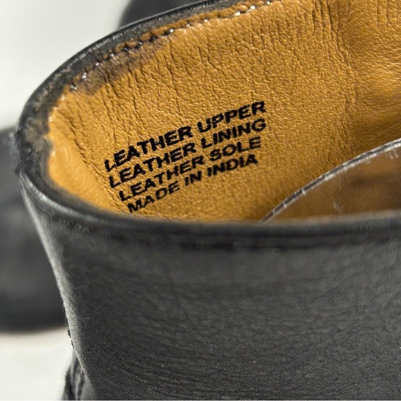 ❤️ Florsheim Men's Classic Black Leather Boots - Picture 7 of 9